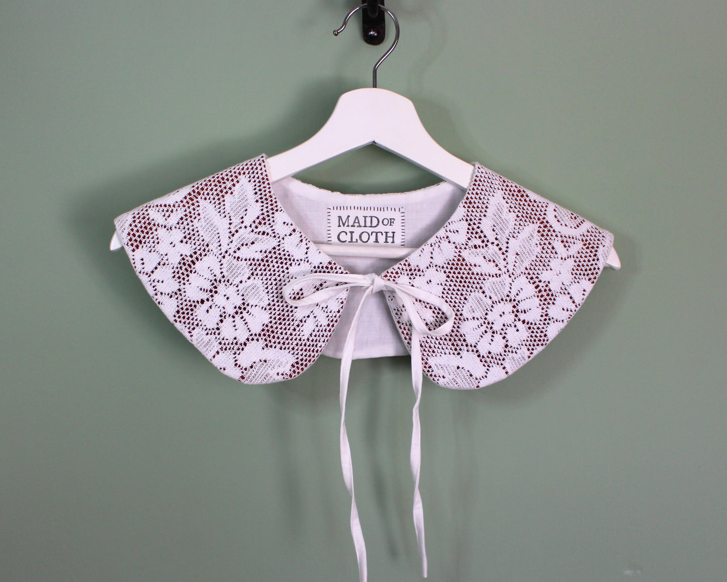 Vintage Crochet Cloth Collars
