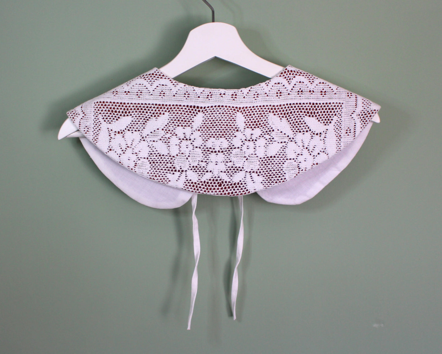 Vintage Crochet Cloth Collars