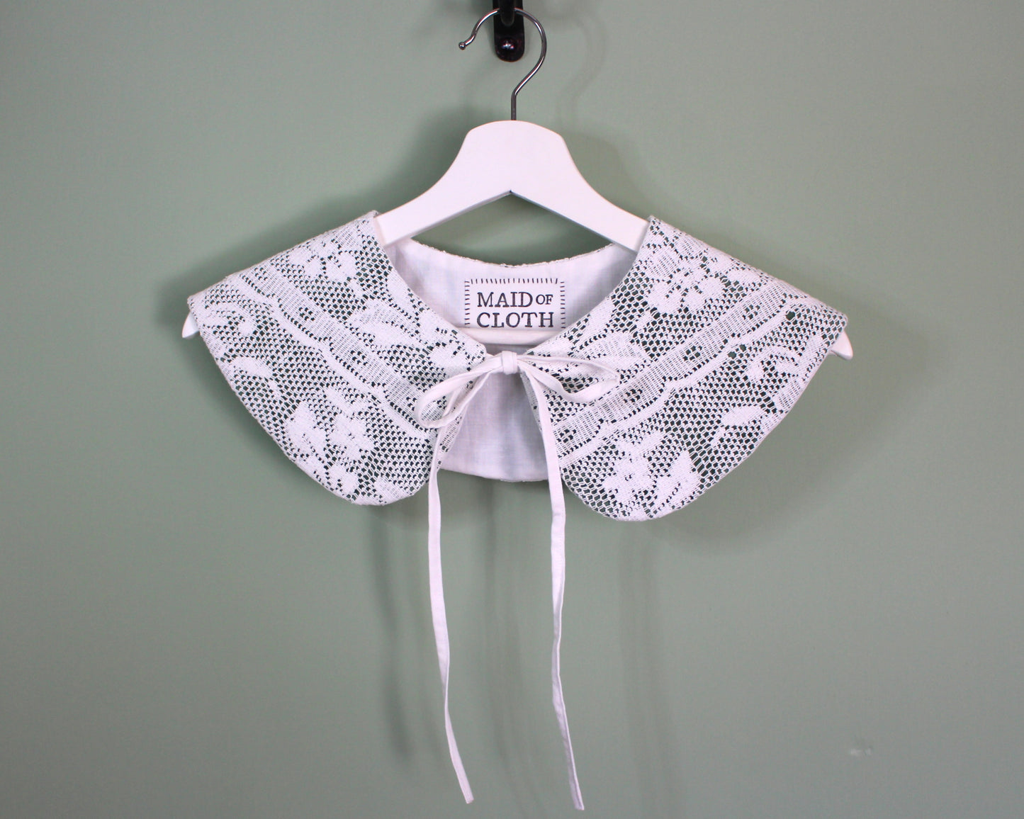 Vintage Crochet Cloth Collars