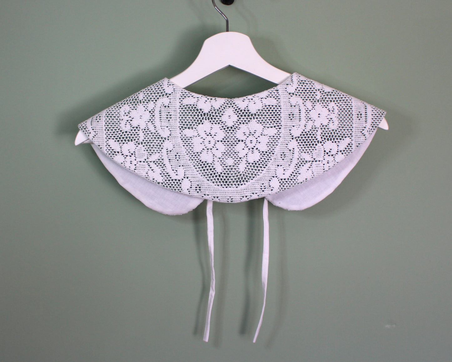 Vintage Crochet Cloth Collars