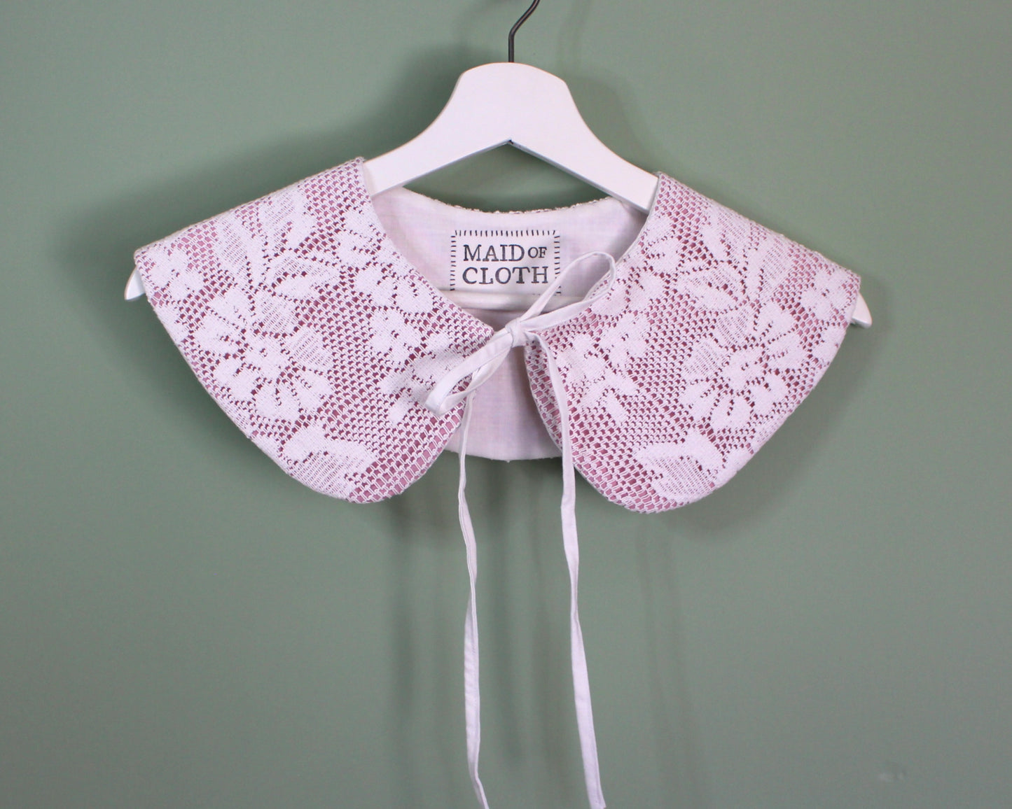Vintage Crochet Cloth Collars