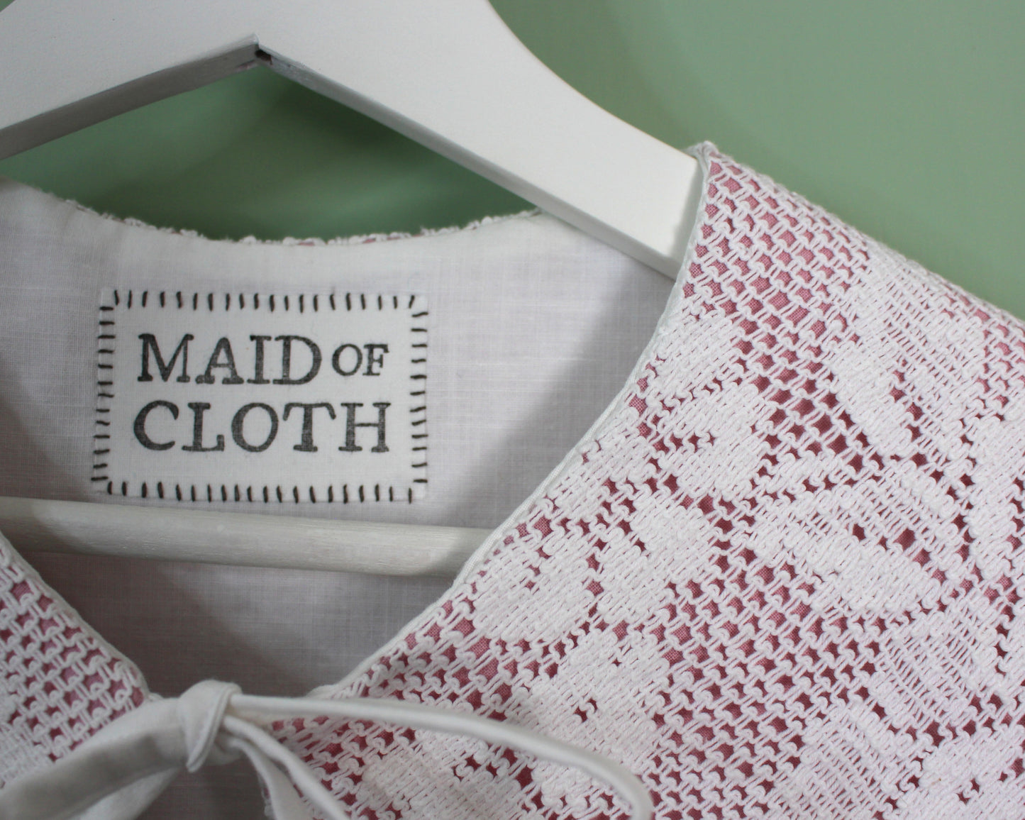 Vintage Crochet Cloth Collars