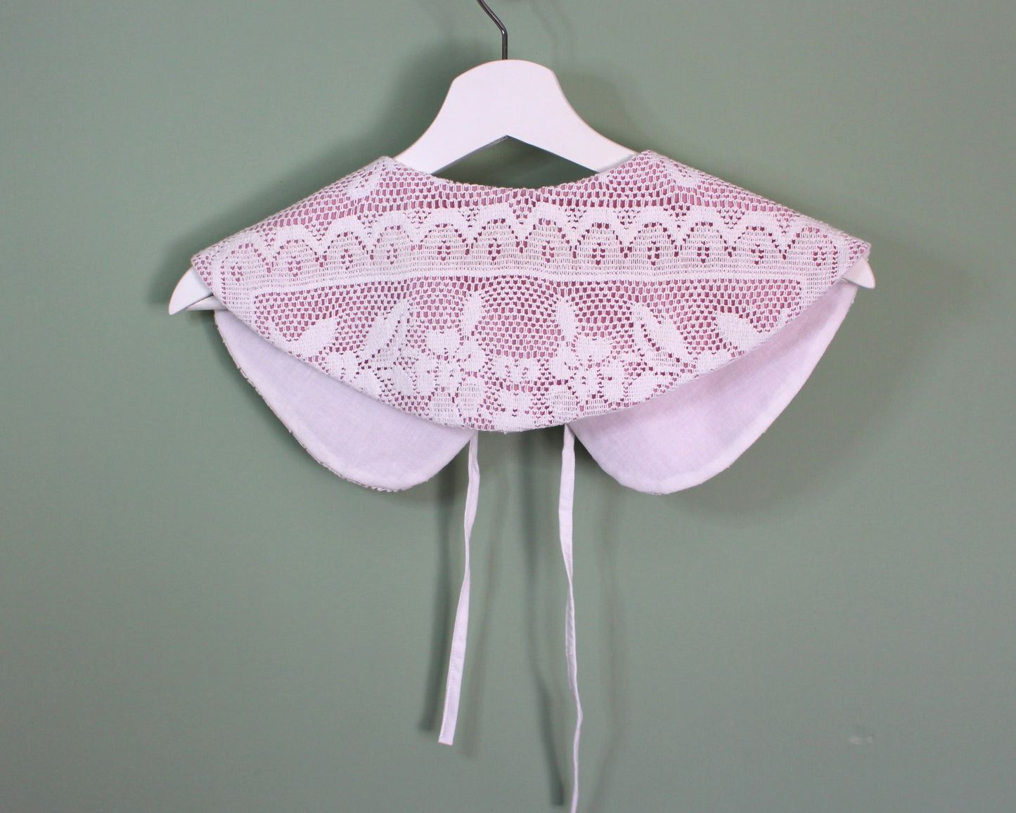 Vintage Crochet Cloth Collars