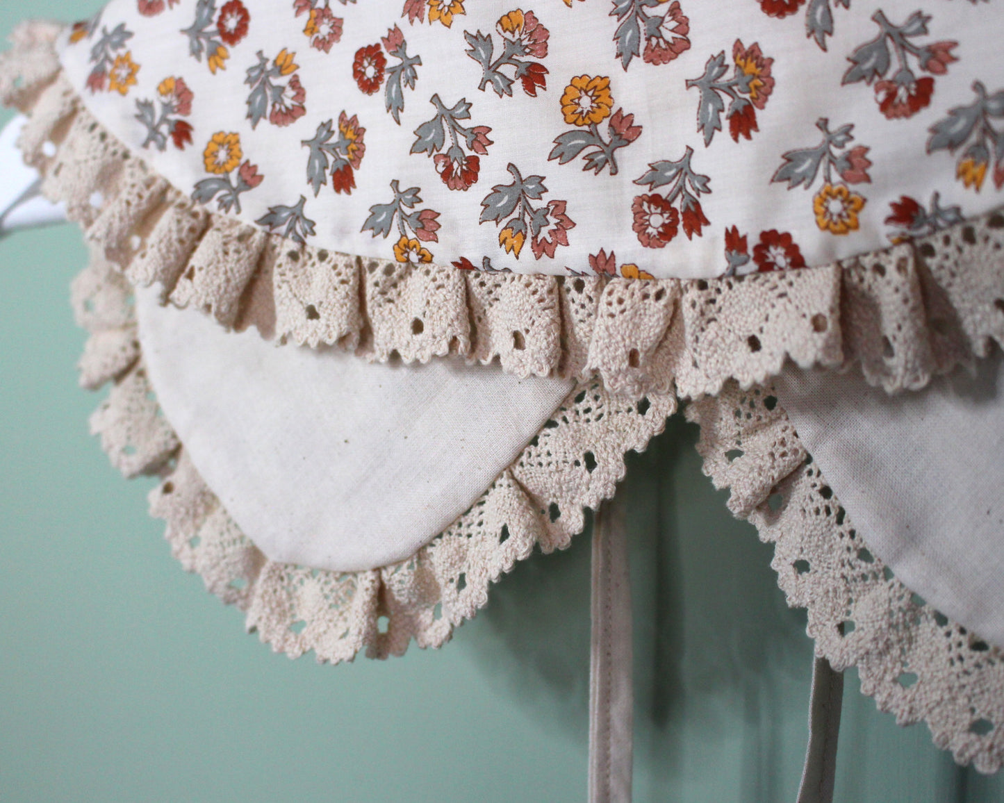 Autumnal Paisley Cotton Collar