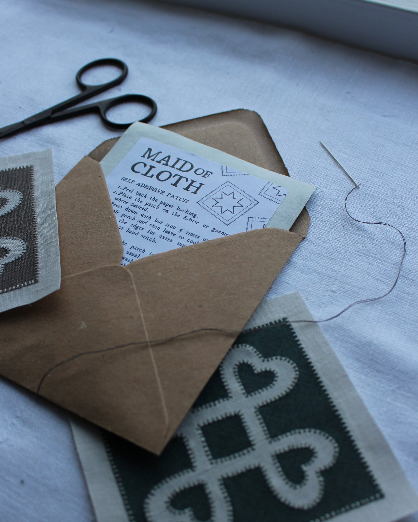 The Lucky Heart Knot Patch