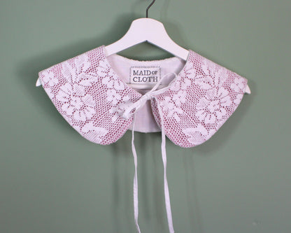 Vintage Crochet Cloth Collars