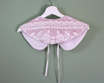Vintage Crochet Cloth Collars