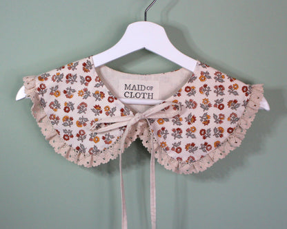 Autumnal Paisley Cotton Collar