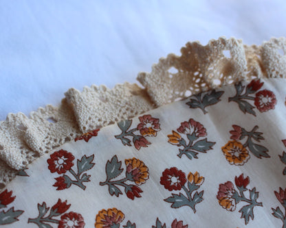 Autumnal Paisley Cotton Collar