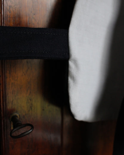Navy Wool, Leafy Emblem Tabard