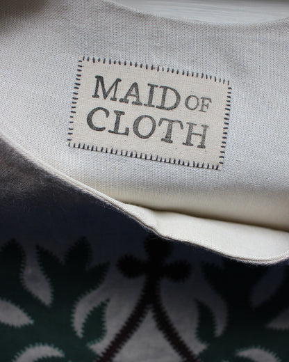Natural Linen, Leafy Emblem Tabard