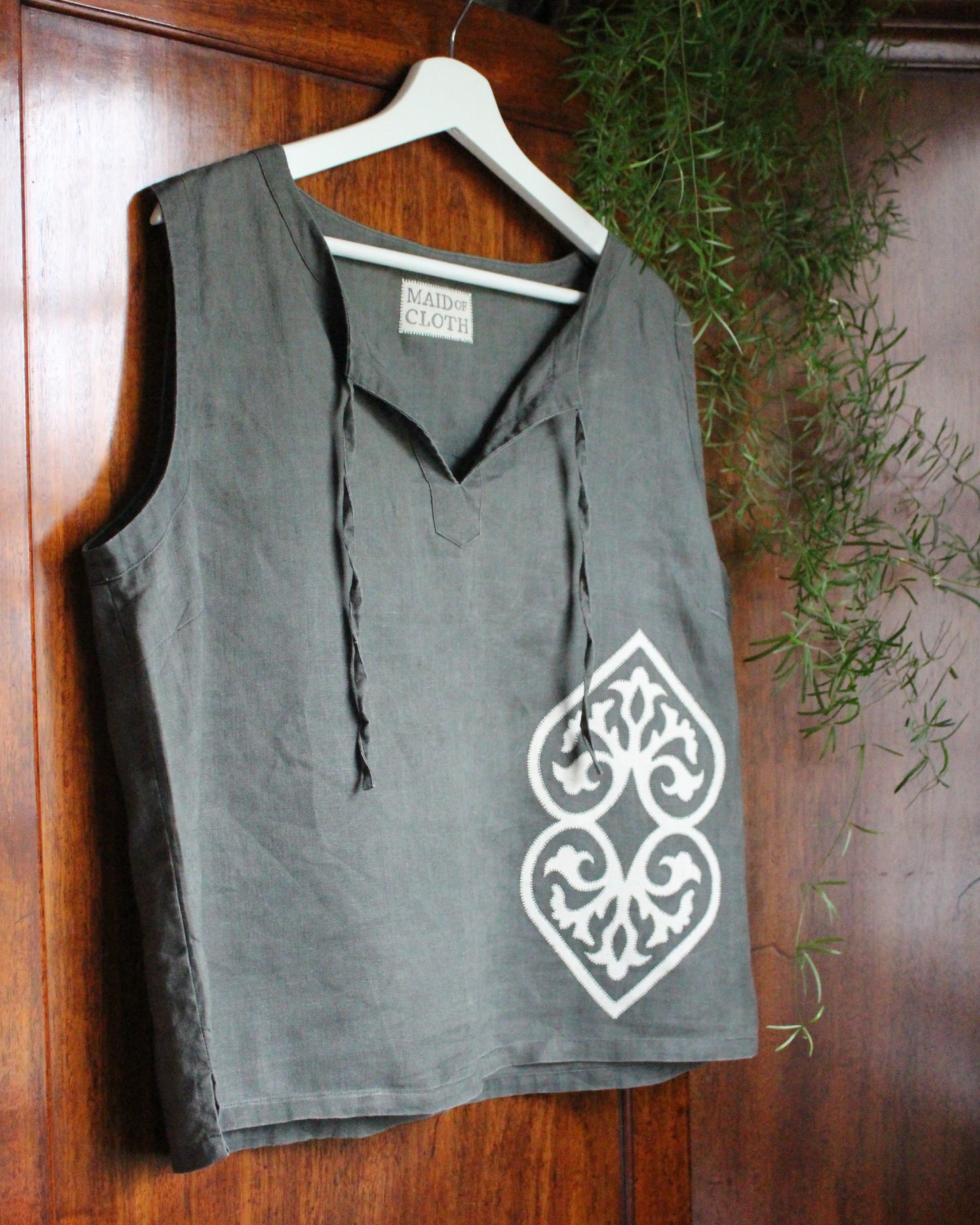 Medieval Hearts, Reworked Vintage Vest