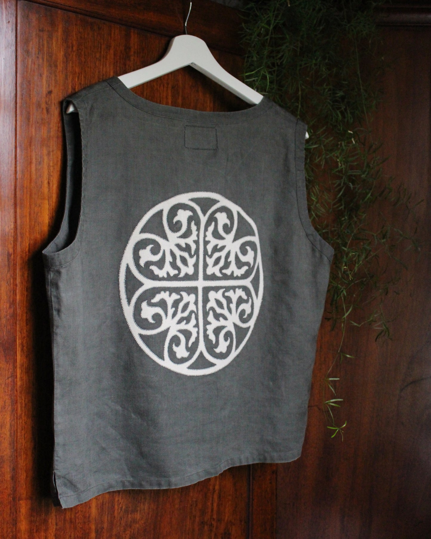 Medieval Hearts, Reworked Vintage Vest