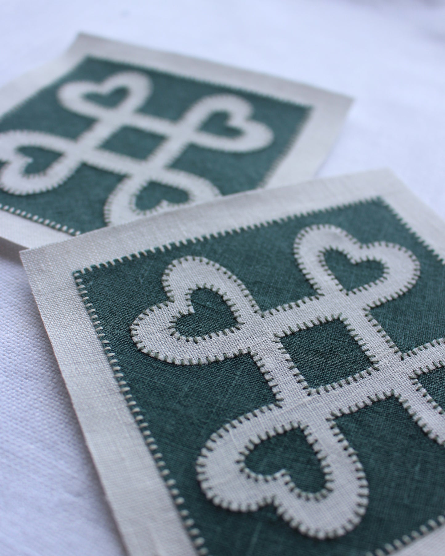 The Lucky Heart Knot Patch
