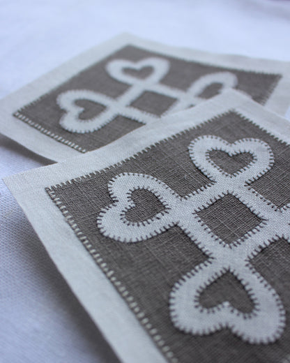 The Lucky Heart Knot Patch