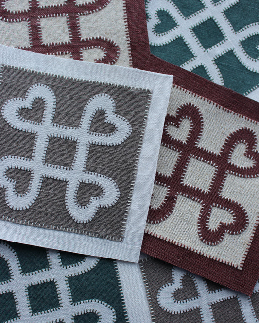 The Lucky Heart Knot Patch