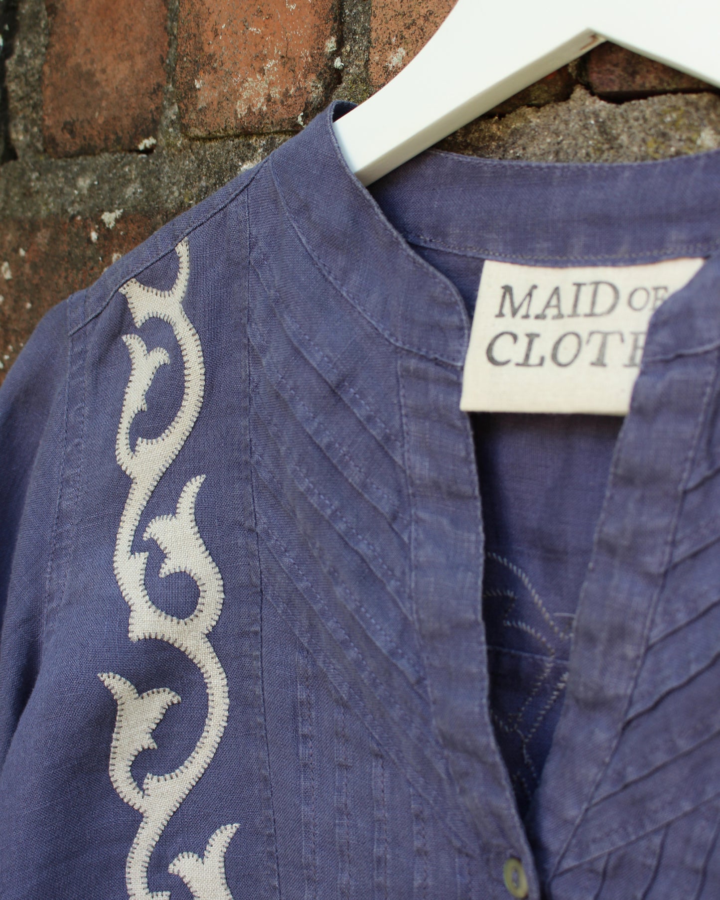 Reworked Dusty Lavender Blouse