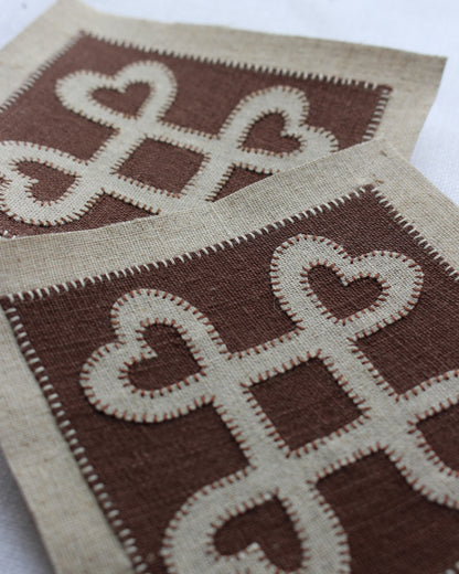 The Lucky Heart Knot Patch