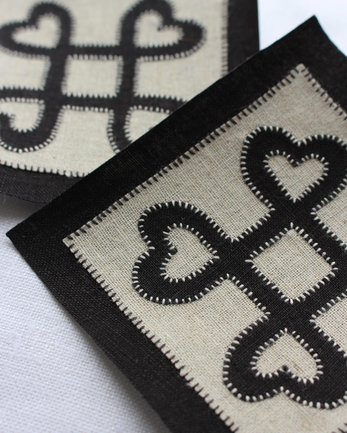 The Lucky Heart Knot Patch