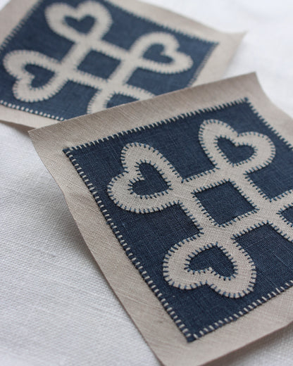 The Lucky Heart Knot Patch