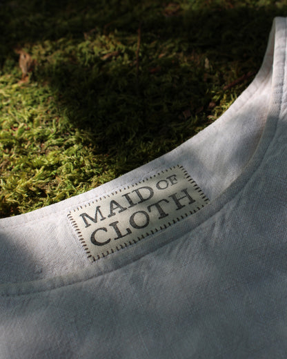 Celtic Heart on Reworked Linen Vest