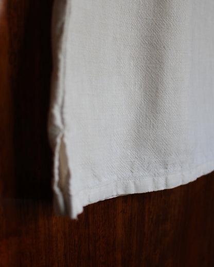 Celtic Heart on Reworked Linen Vest