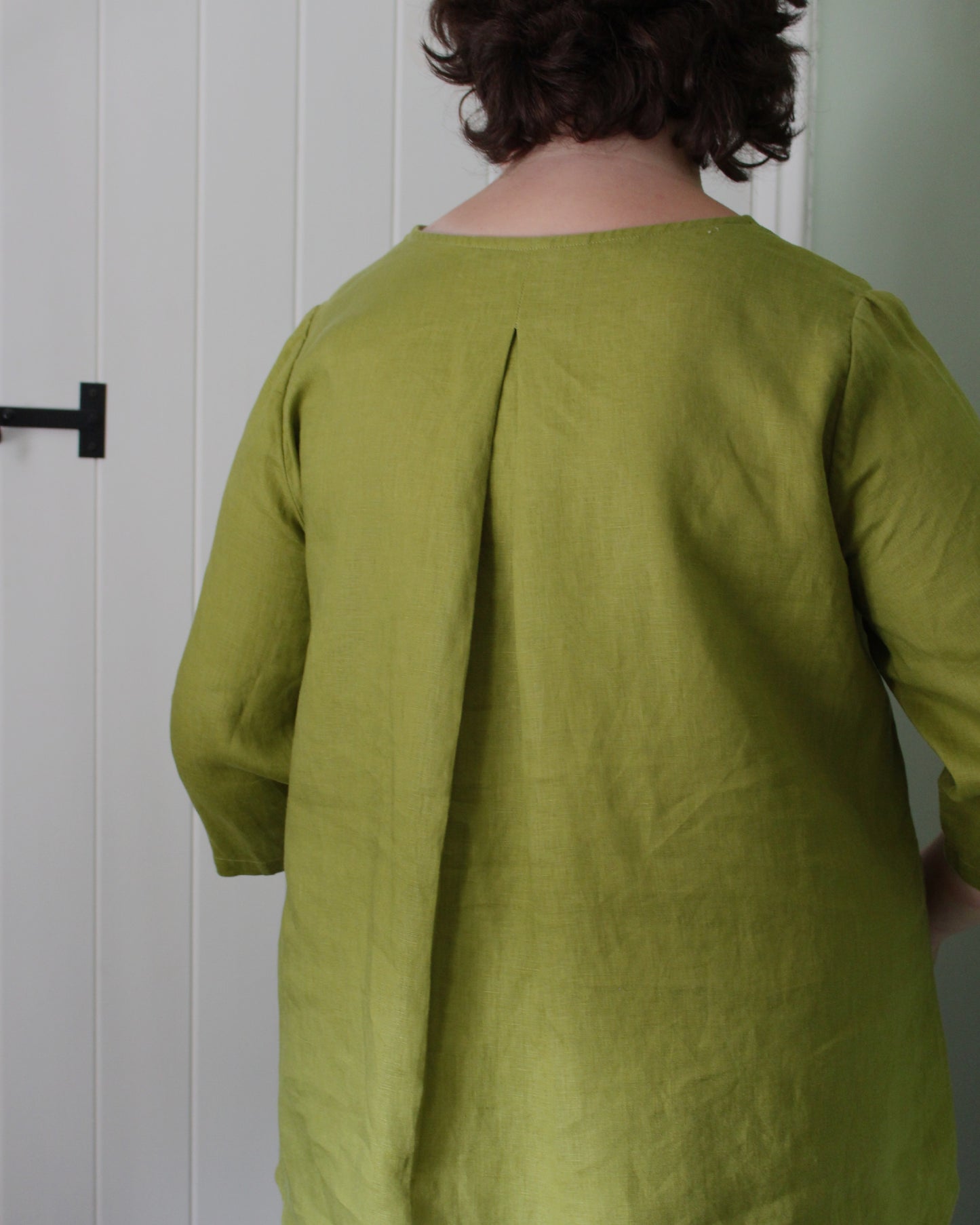 Celtic Heart on Apple Grren Tunic Style Top